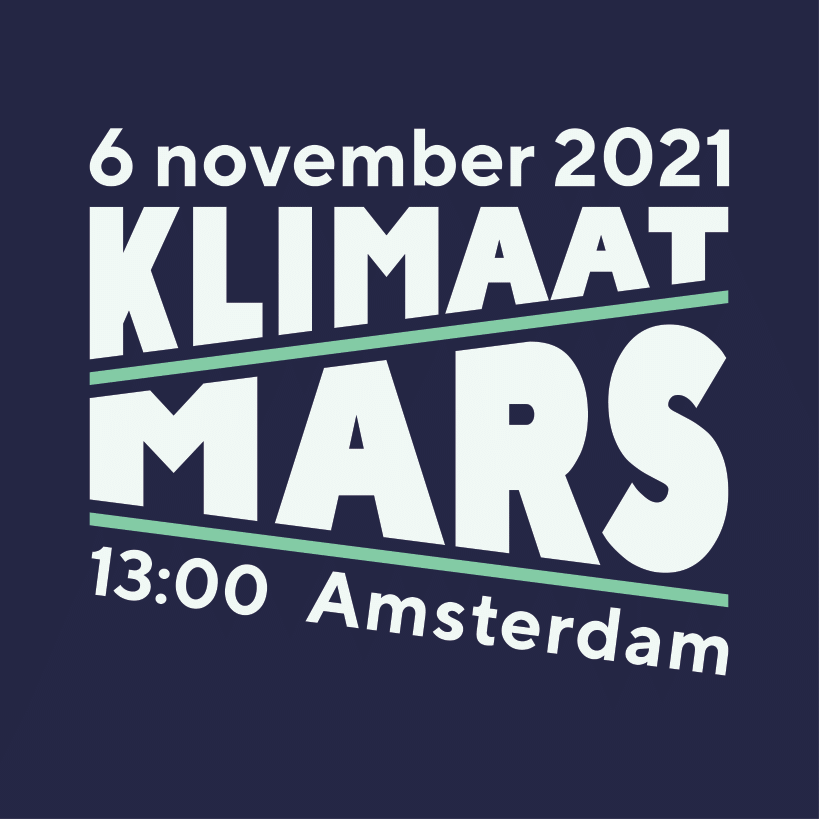 Grootste klimaatmars ooit: 6 november in Amsterdam
